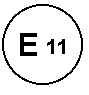 E11  ECE Prfzeichen