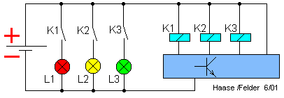 Ampelsteuerung mit Microcomputer